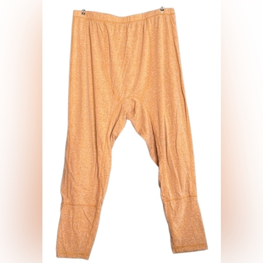 NWOT Free People Intimately XS Pillow Talk Harem Lounge Sleep Pants Gold $88 ret - Picture 3 of 4